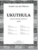 Ukuthula SATB choral sheet music cover